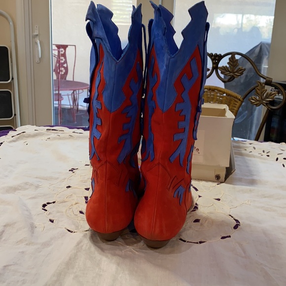 Vintage El Vaquero Suede Boots - Picture 4 of 12